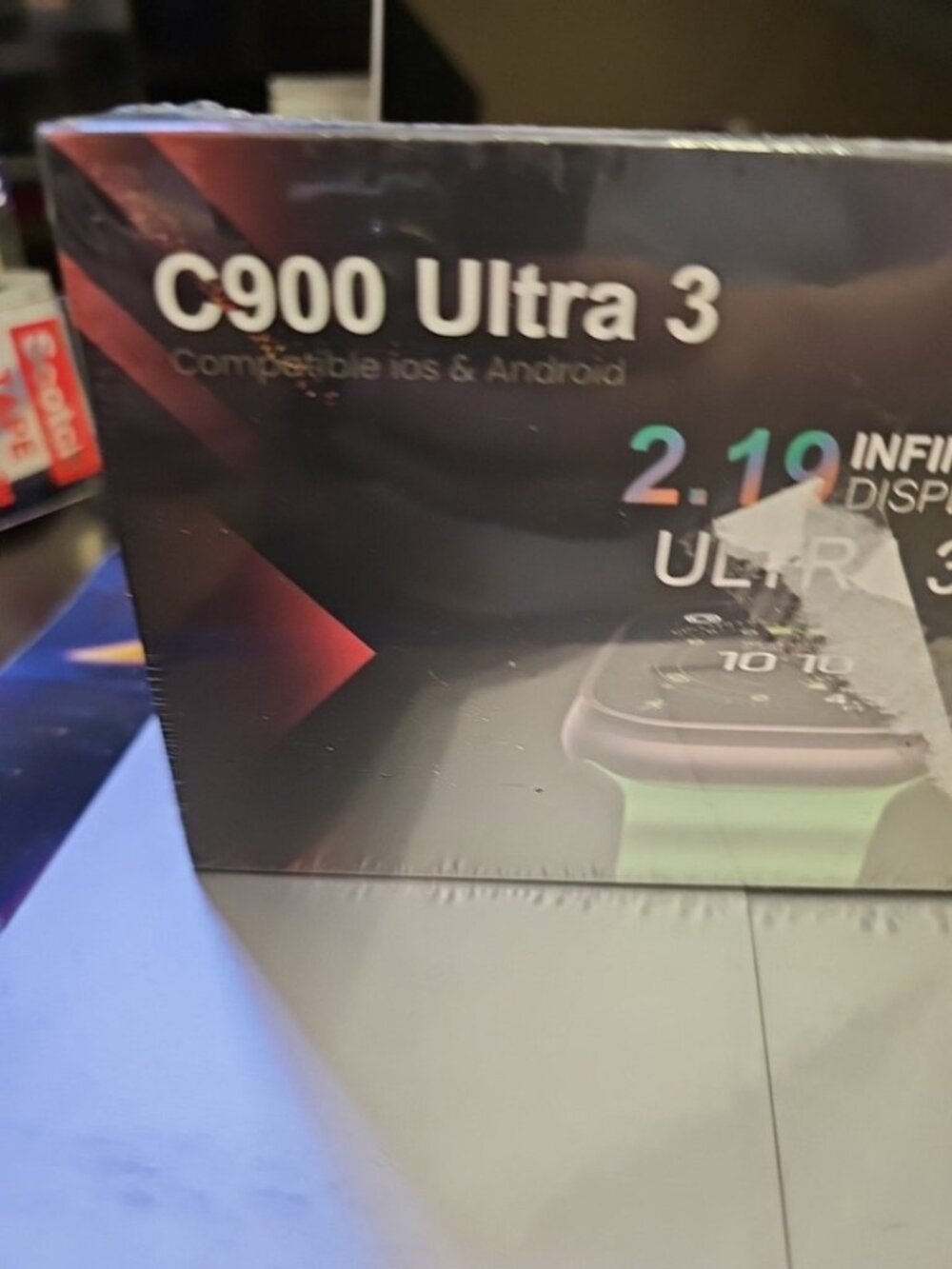 C900 Ultra 3 Smartwatch - Black